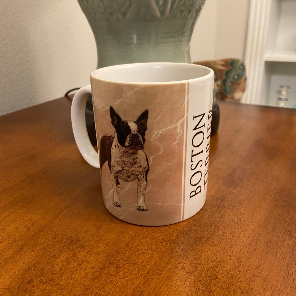 Boston Terrier Coffee Cup Mug Portraits Dog Breed